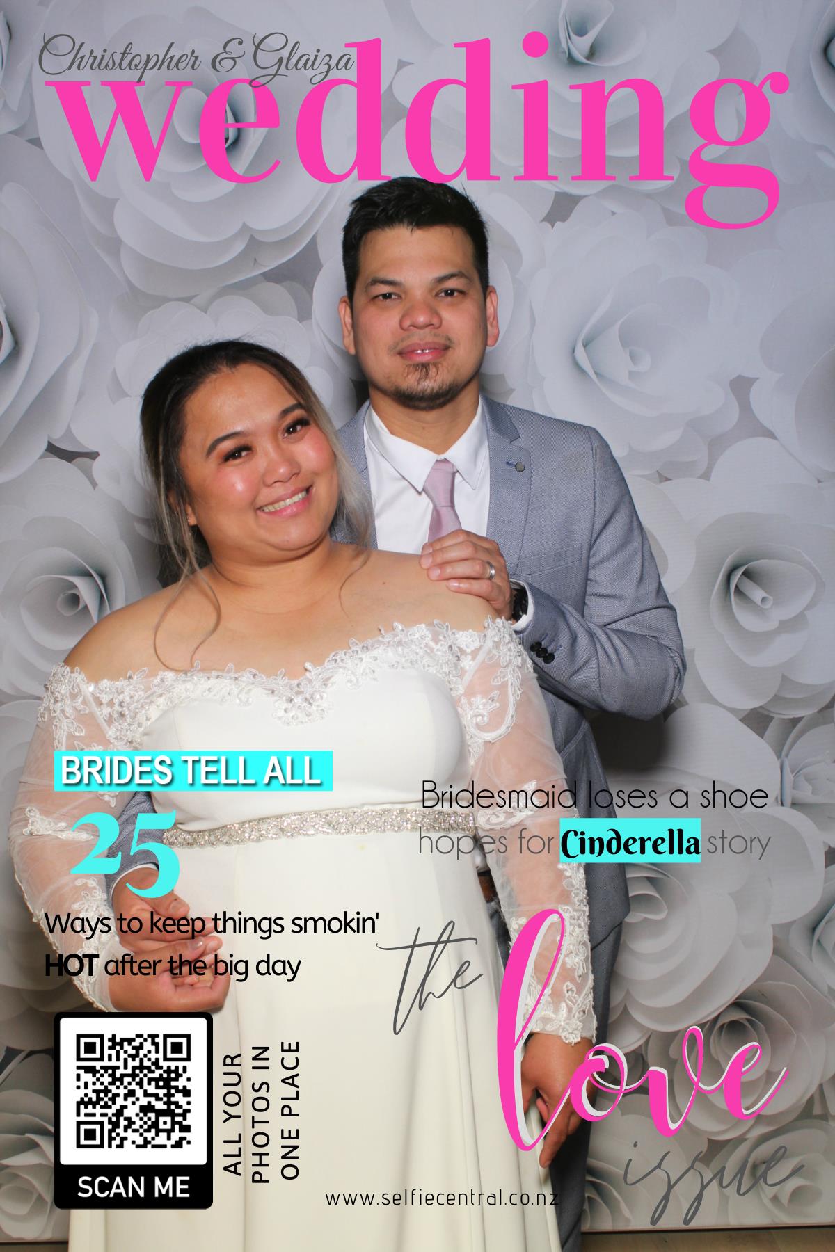 Christopher and Glaiza's Wedding | View more photos from the event at gallery.photobooth.co.nz/u/SelfieCentral/Christopher-and-Glaizas-Wedding